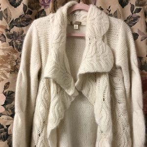 Nordstrom flowy angora cardigan
